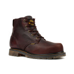 Unlined Plain Toe Work Boots // Dark Brown (US: 7)