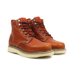 Work Boots // Light Brown (US: 7.5)