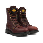 Kiltie Work Boots // Brown (US: 6.5)