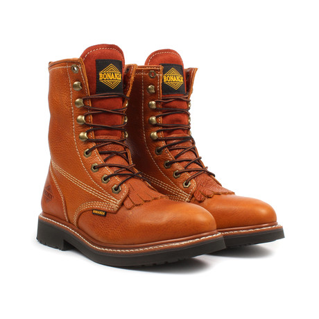 Kiltie Work Boots // Light Brown (US: 7)