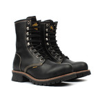 Lace-up Boots // Black (US: 11)