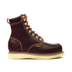 Moc Toe Work Boots // Burgundy (US: 5)