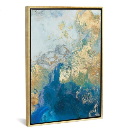 Ocean Splash II // PI Galerie (26"W x 18"H x 0.75"D)