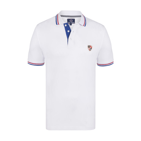 Memphis Polo Shirt SS // White (XS)