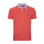 Tallahassee Polo Shirt SS // Coral (3XL)