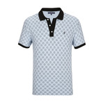 Boise Short Sleeve Polo Shirt // Blue + Black (L)