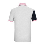 Ramsey Short Sleeve Polo Shirt // Grey + Navy (XS)