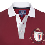 San Rafael Short Sleeve Polo Shirt // Red (XS)