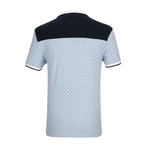 Lagunitas Short Sleeve Polo Shirt // Blue + Navy (L)