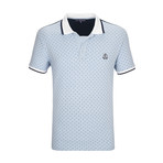 Lagunitas Short Sleeve Polo Shirt // Blue + Navy (XS)