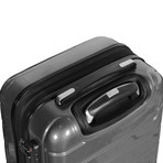 Nema 3-Piece Hardcase Luggage Set (Black)