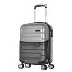 Nema 3-Piece Hardcase Luggage Set (Silver)