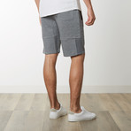 Tech Fleece High Grade Mesh Accent Shorts // Dark Gray (L)