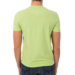 T-Shirt Basic Pois // Green (L)