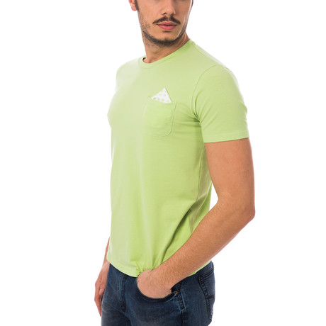 T-Shirt Basic Pois // Green (S)