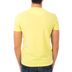 T-Shirt Basic Pois // Lime (XL)