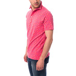 Polo Flowers // Pink (2XL)