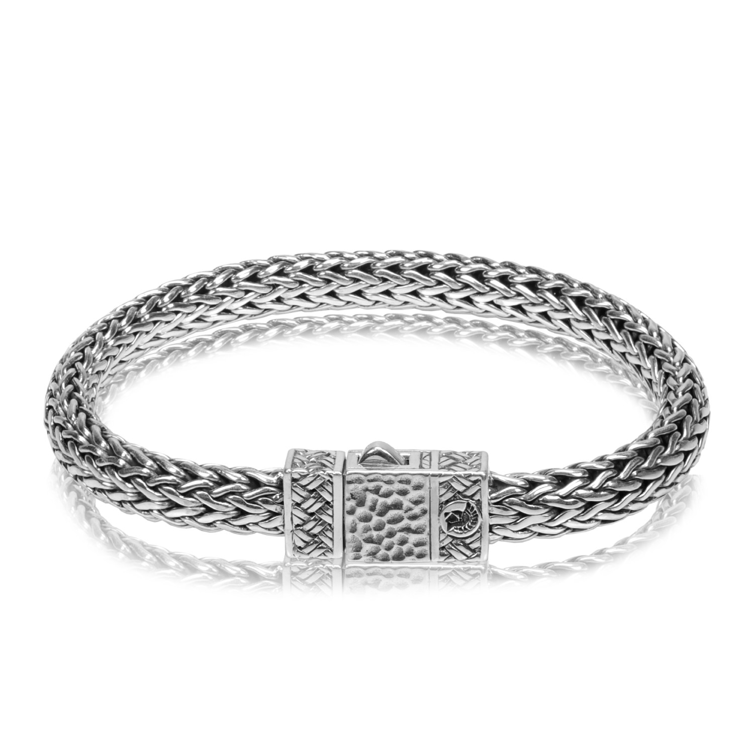 Classic Silver Chain Bracelet (Medium // 8