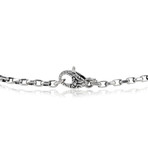 Link Chain Necklace // Silver (24 Inch)