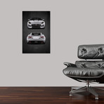 Jaguar F-Type, Front & Back (26"W x 18"H x 0.75"D)