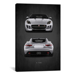 Jaguar F-Type, Front & Back (26"W x 18"H x 0.75"D)