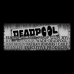 Deadpool Gun // Ryan Reynolds + Josh Brolin + Stan Lee Signed