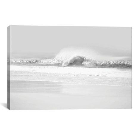 Black & White Wave II // Maggie Olsen (18"W x 26"H x 0.75"D)