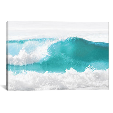 Aqua Wave I // Maggie Olsen (18"W x 26"H x 0.75"D)