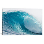 Plunging Waves I, Sout Pacific Ocean, Tahiti, French Polynes // Panoramic Images (26"W x 18"H x 0.75"D)