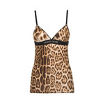 Spotted Leopard Top (L)