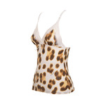 Spotted Cheetah Top (L)