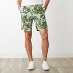 Attilio Bermuda Shorts // Flower Green (Euro: 46)