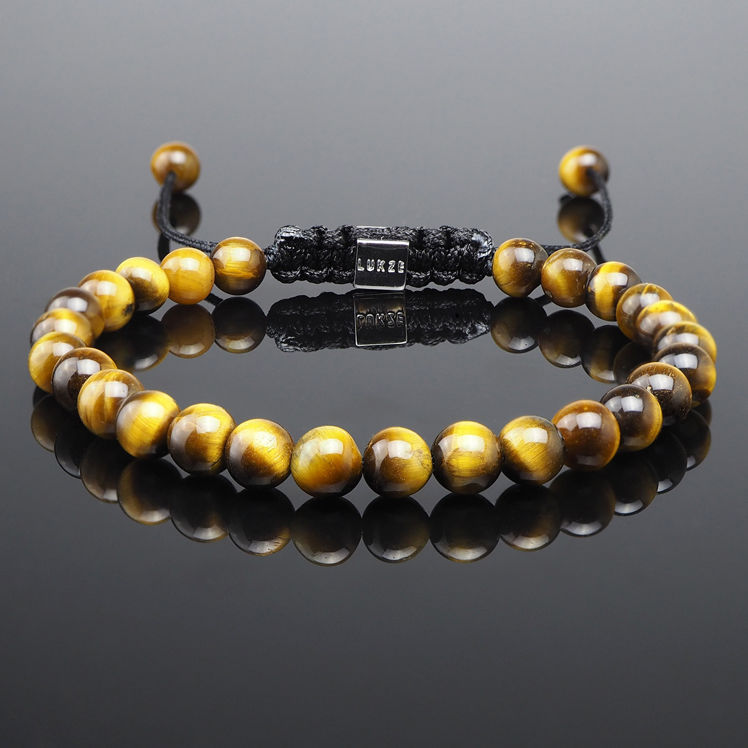 Minimal Yellow Tiger's Eye Bracelet (S) - Lukze London - Touch of Modern