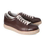Men's Ezio Woven Midsole Sneaker // Dark Brown (Euro: 39)
