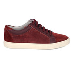 Men's Vasco Suede Sneaker // Burgundy (Euro: 39)