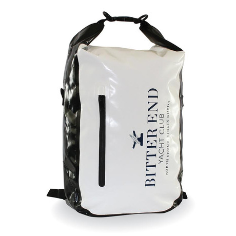 Waterproof Backpack // White Gloss