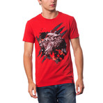 Vasari T-Shirt // Hot Red (XL)
