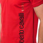 Cecco Polo Shirt // Hot Red (XL)