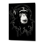 Monkey Business // Black (12"W x 18"H x 0.75"D)
