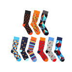 Crew Socks Combo Set // 1005 // 9 Pack