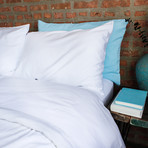 Nacreous Pillow Cover // Blue // Set of 2 (Standard)