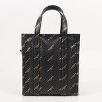 Bazar Shopper XS AJ Tote Bag // Black + Gold