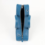 Triangle Duffel Small AJ Shoulder Bag // Blue