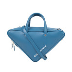 Triangle Duffel Small AJ Shoulder Bag // Blue