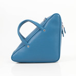 Triangle Duffel Small AJ Shoulder Bag // Blue
