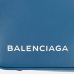 Triangle Duffel Small AJ Shoulder Bag // Blue