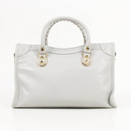 Giant 12 Metallic City Small AJ Satchel Bag // Gray