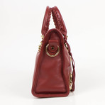 Giant 12 Metallic City Small AJ Satchel Bag // Red