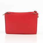 Papier Triple Envelope Crossbody Bag XS // Pink