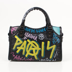 Mini City AJ Graffiti Satchel Bag // Multi-Color